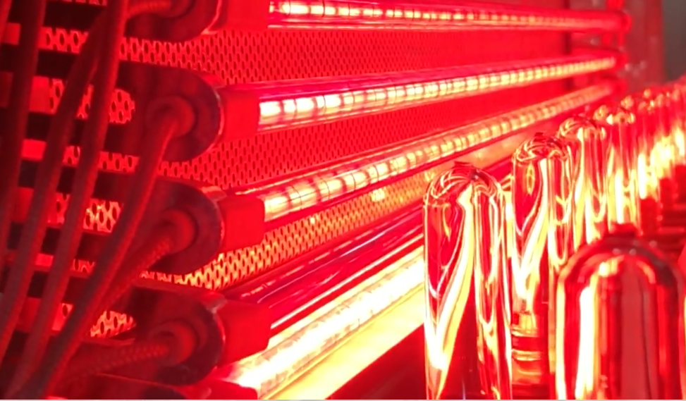 Meclow blow molding heater tube