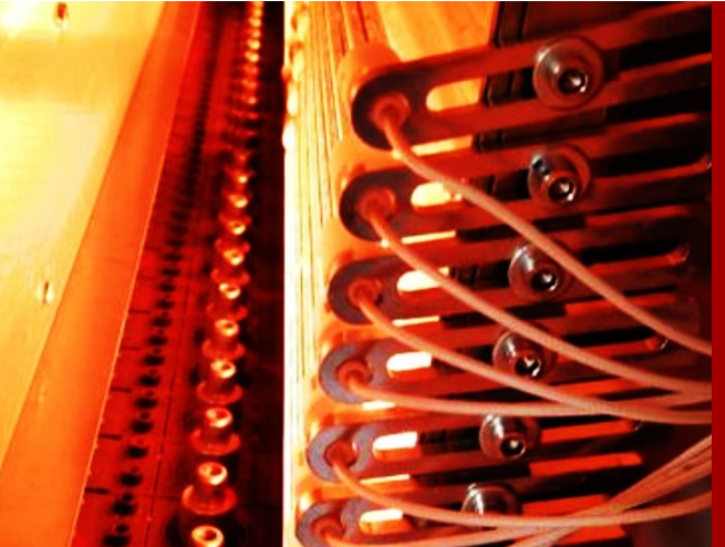 Sacmi blow molding heating lamp